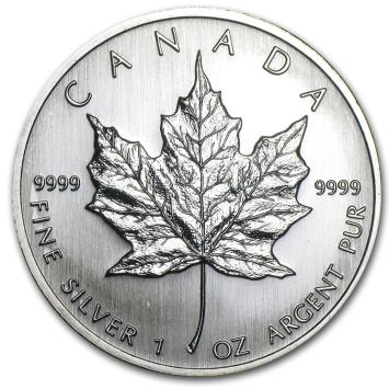 Canada Maple Leaf 2008 1 ounce silver